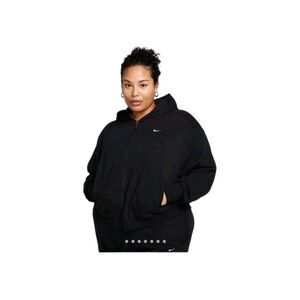 Nike Women' Black Chill Terry FZ French Terry Hoodie (FN2421-010) Size 2X - NWT